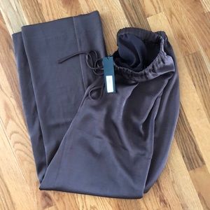 Banana Republic wide leg satin pants